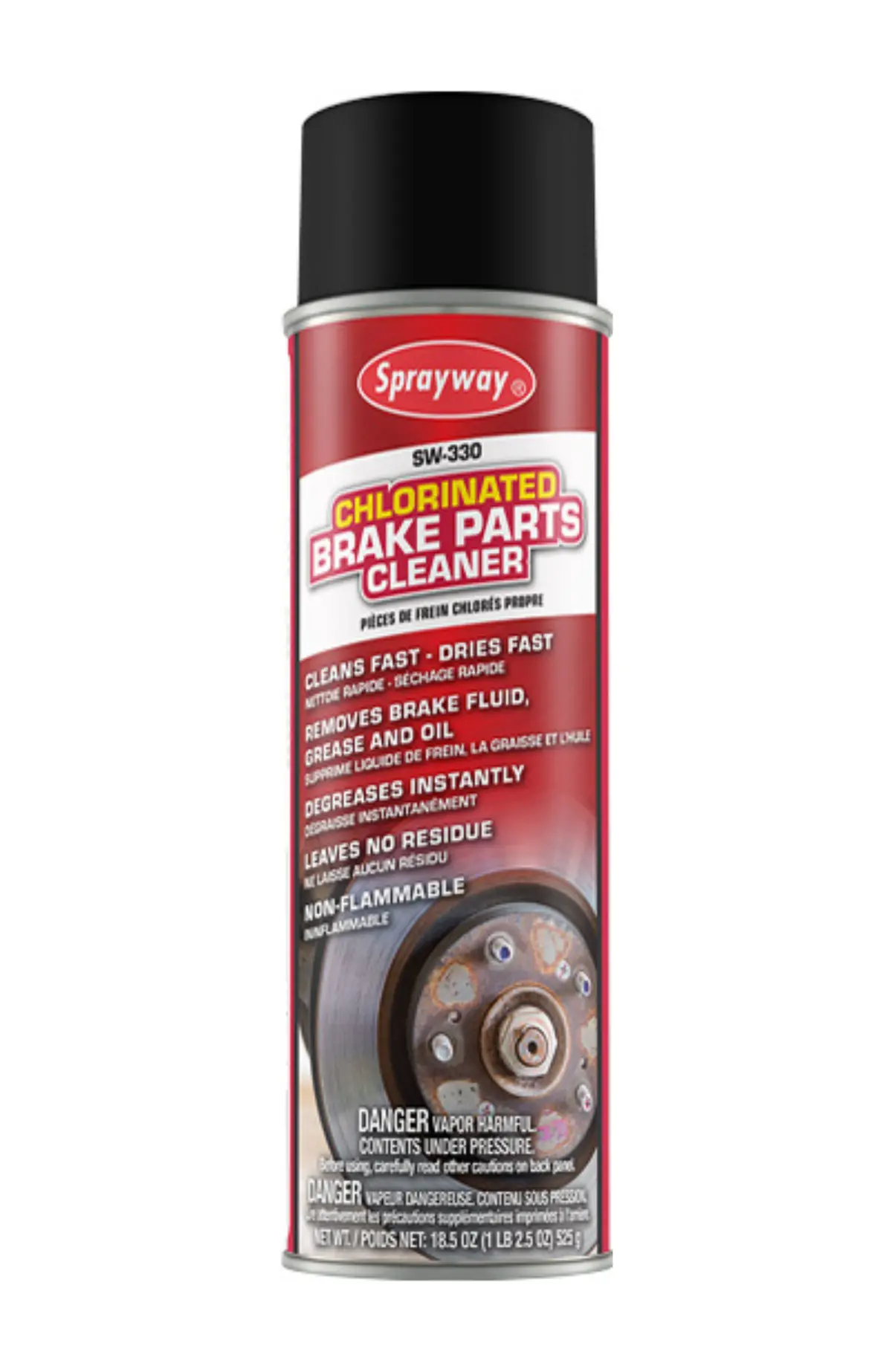 Sprayway - Chlorinated Brake Parts Cleaner - 18.5 Oz - Sw330 1