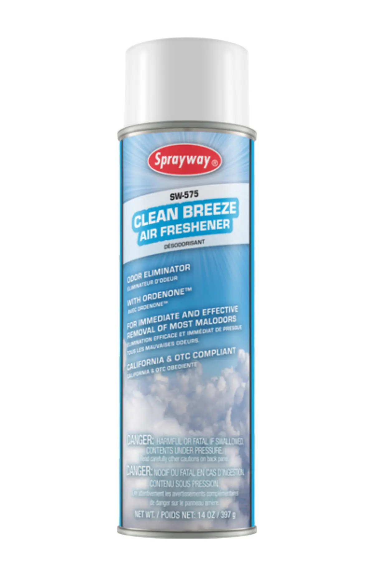 Sprayway - Clean Breeze Air Freshener - 14 Oz. - Sw575 1