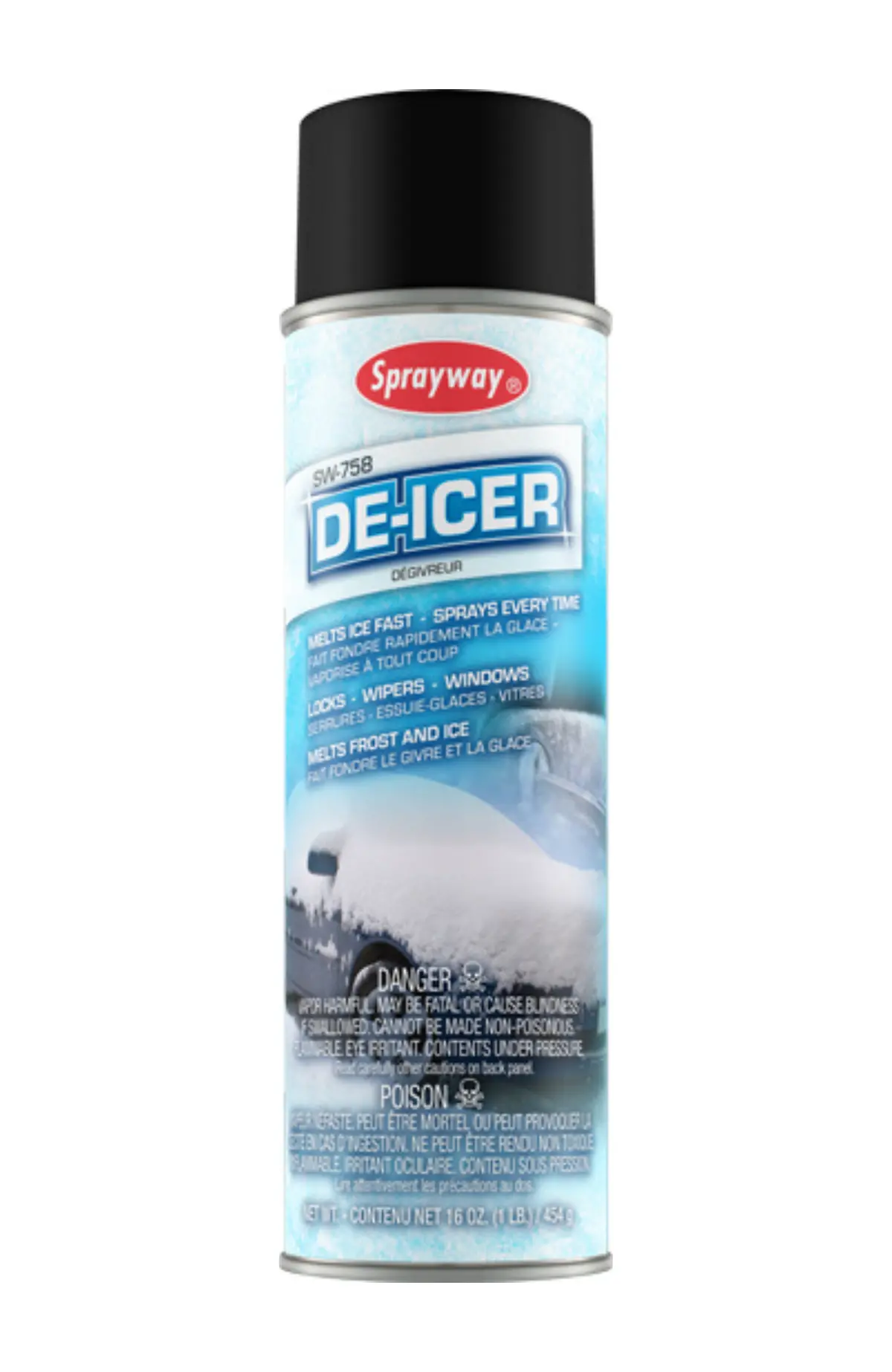 Sprayway - Industrial De-Icer - 16Oz - Sw758 1