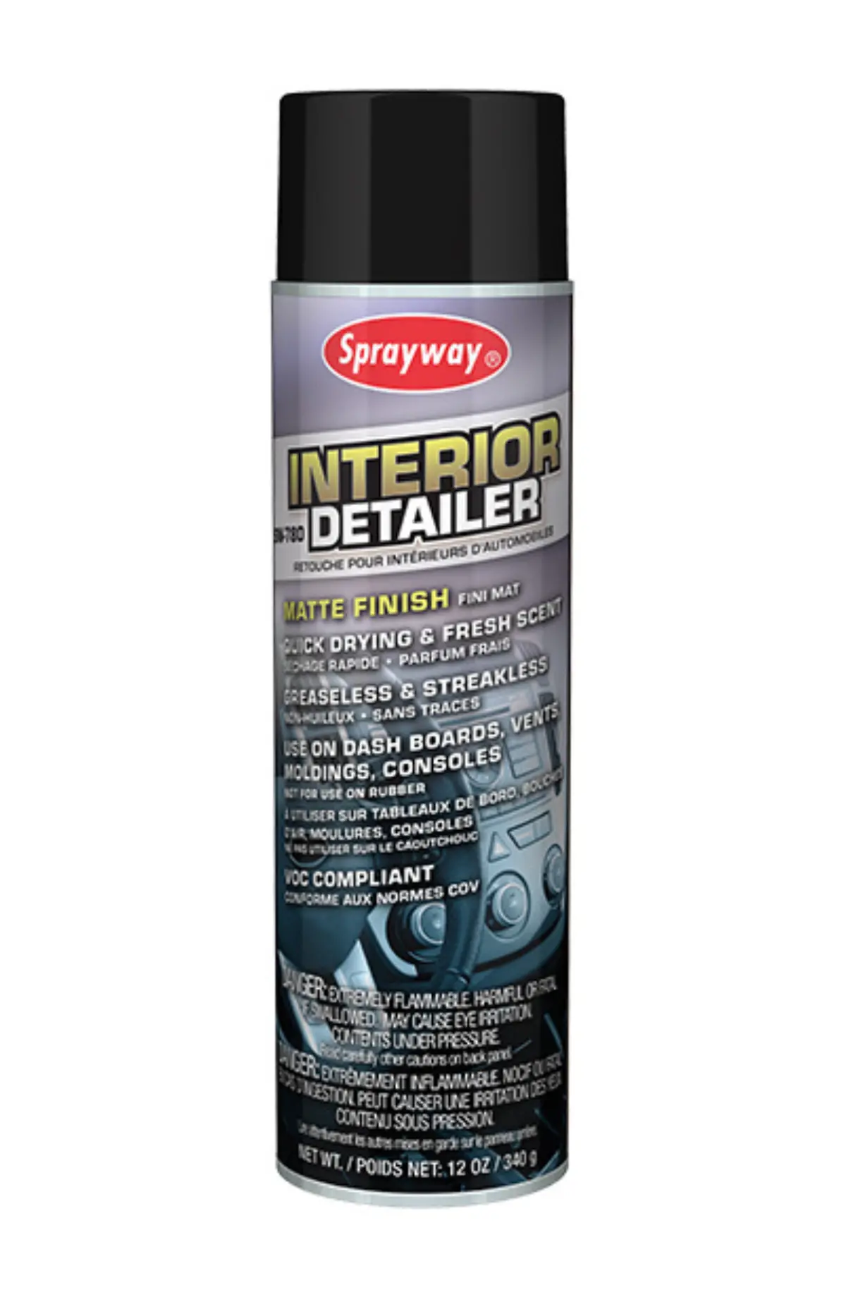 Sprayway - Interior Detailer - 12 Oz. - Sw780 1