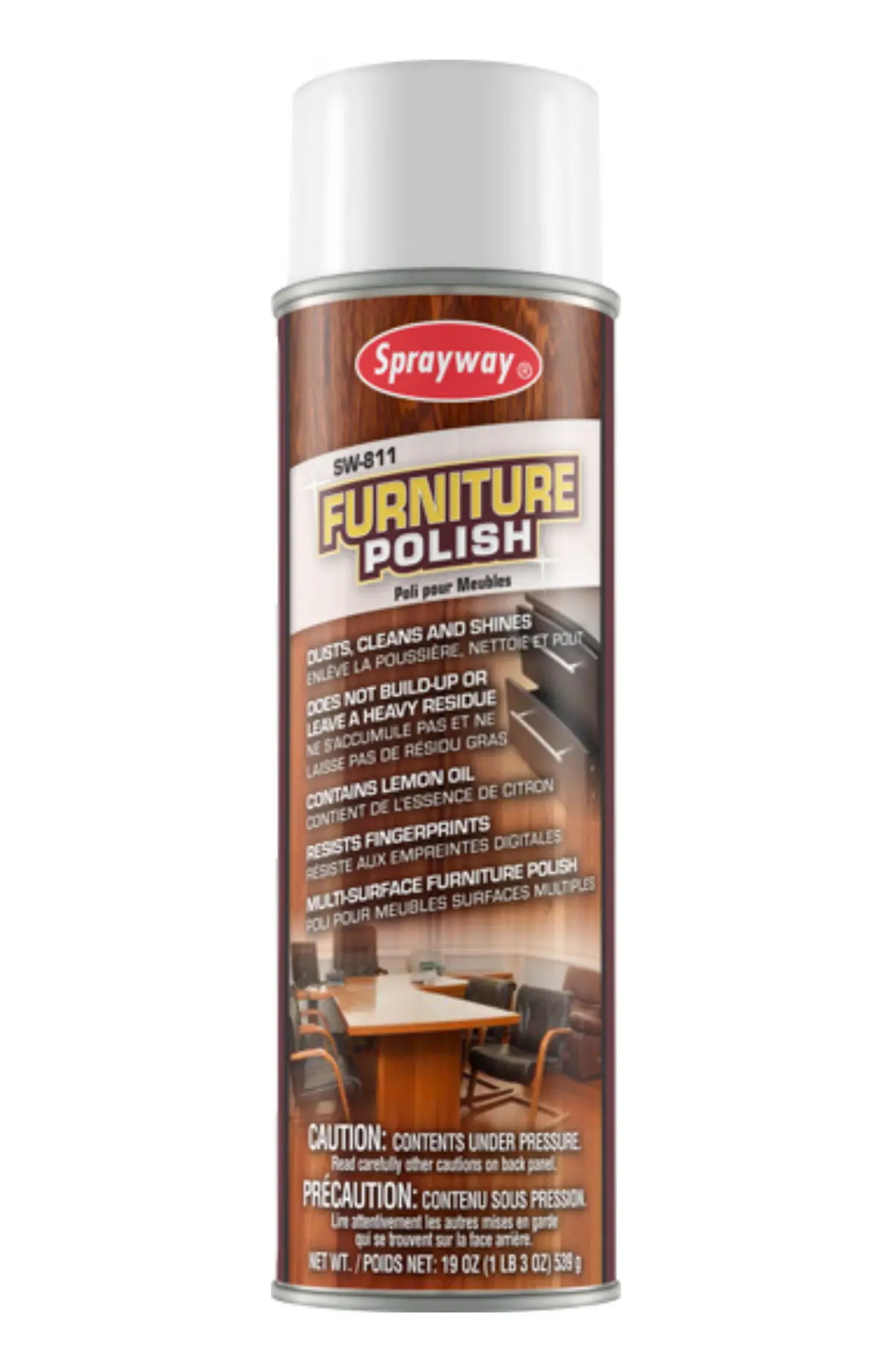 Sprayway - Furniture Polish - 20 Oz - Sw811 1