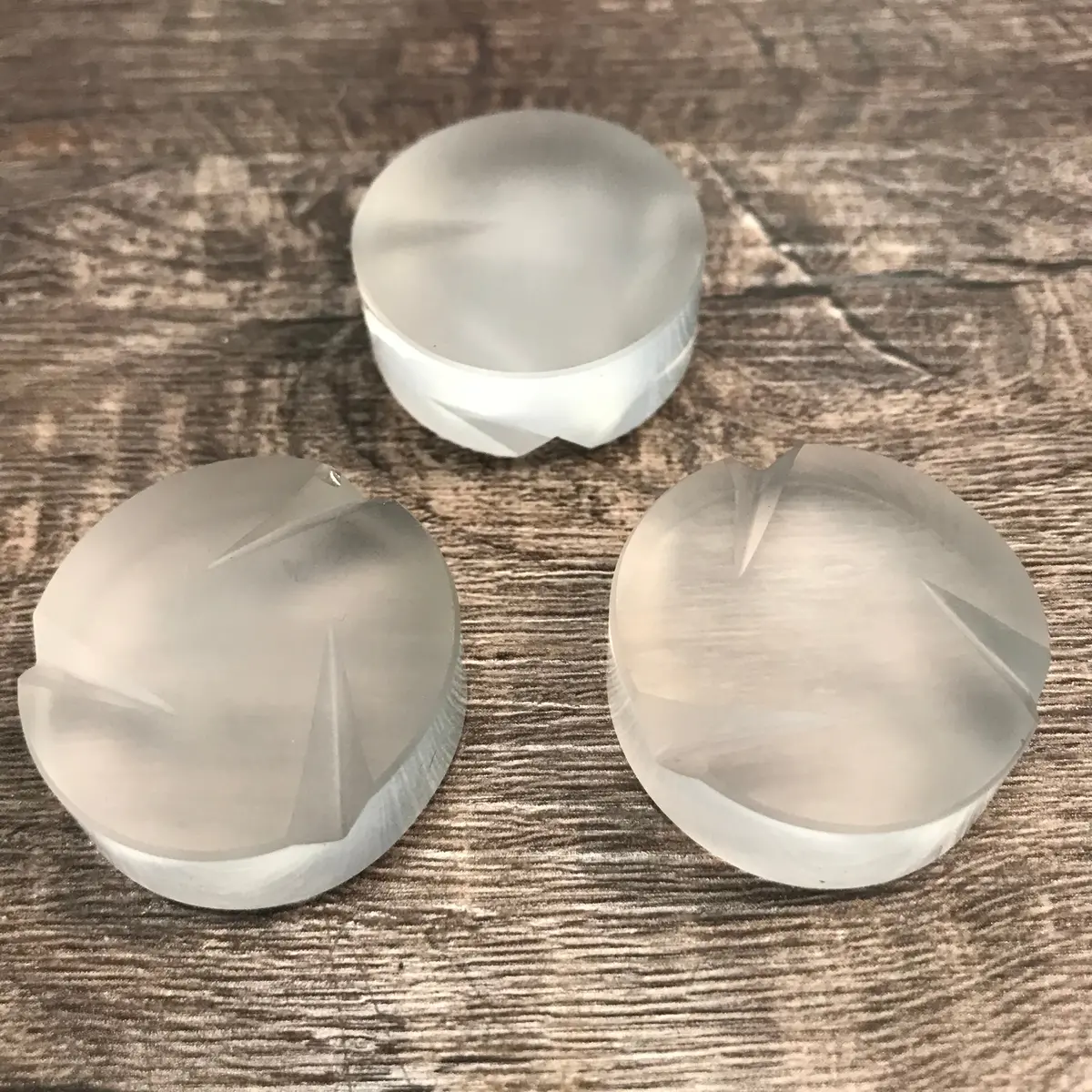 Str8 Glass Clear Spinner Coin 1