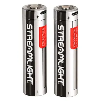 Streamlight 2 Pack 18650 2600Mah Usb Rechargeable 1