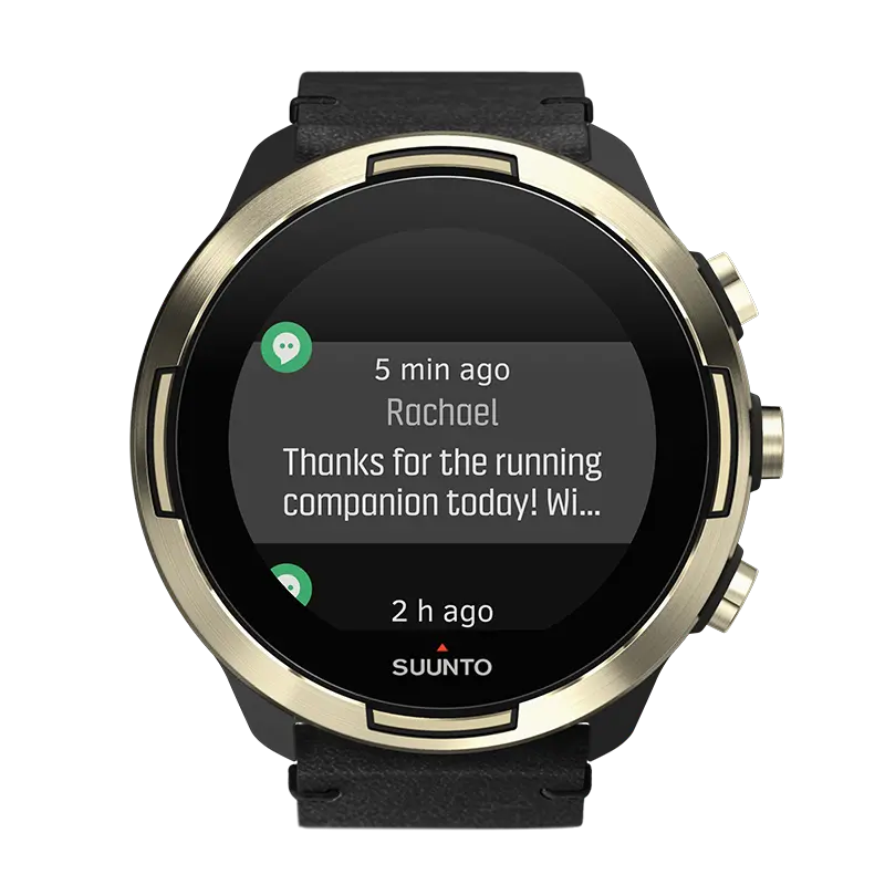 Suunto 9 Baro Gold Leather 1