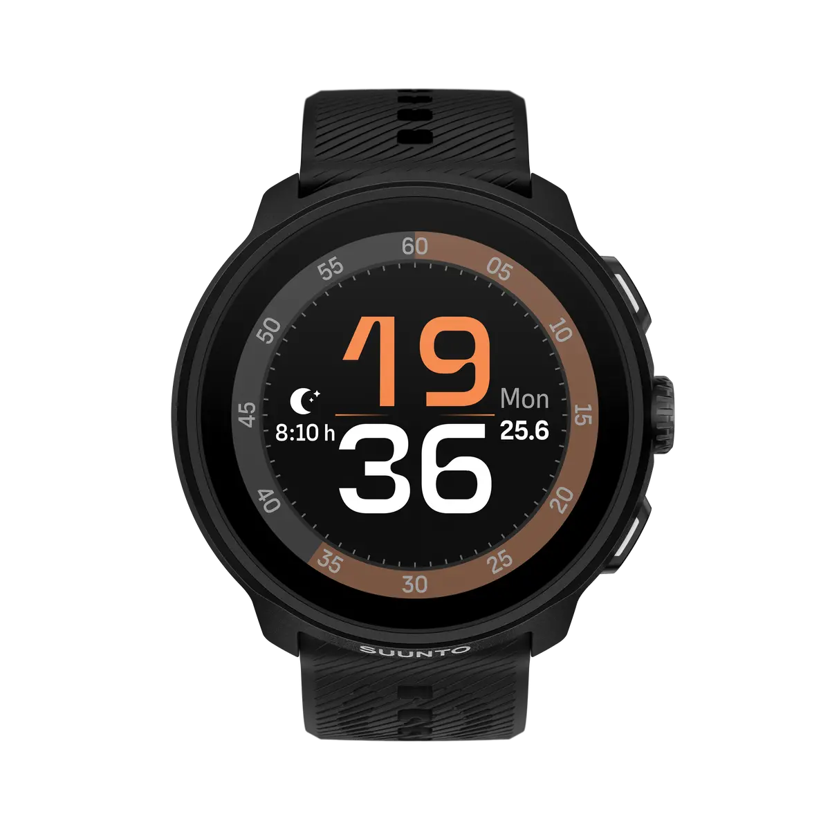 Suunto Run All Black With Silicone Strap 1