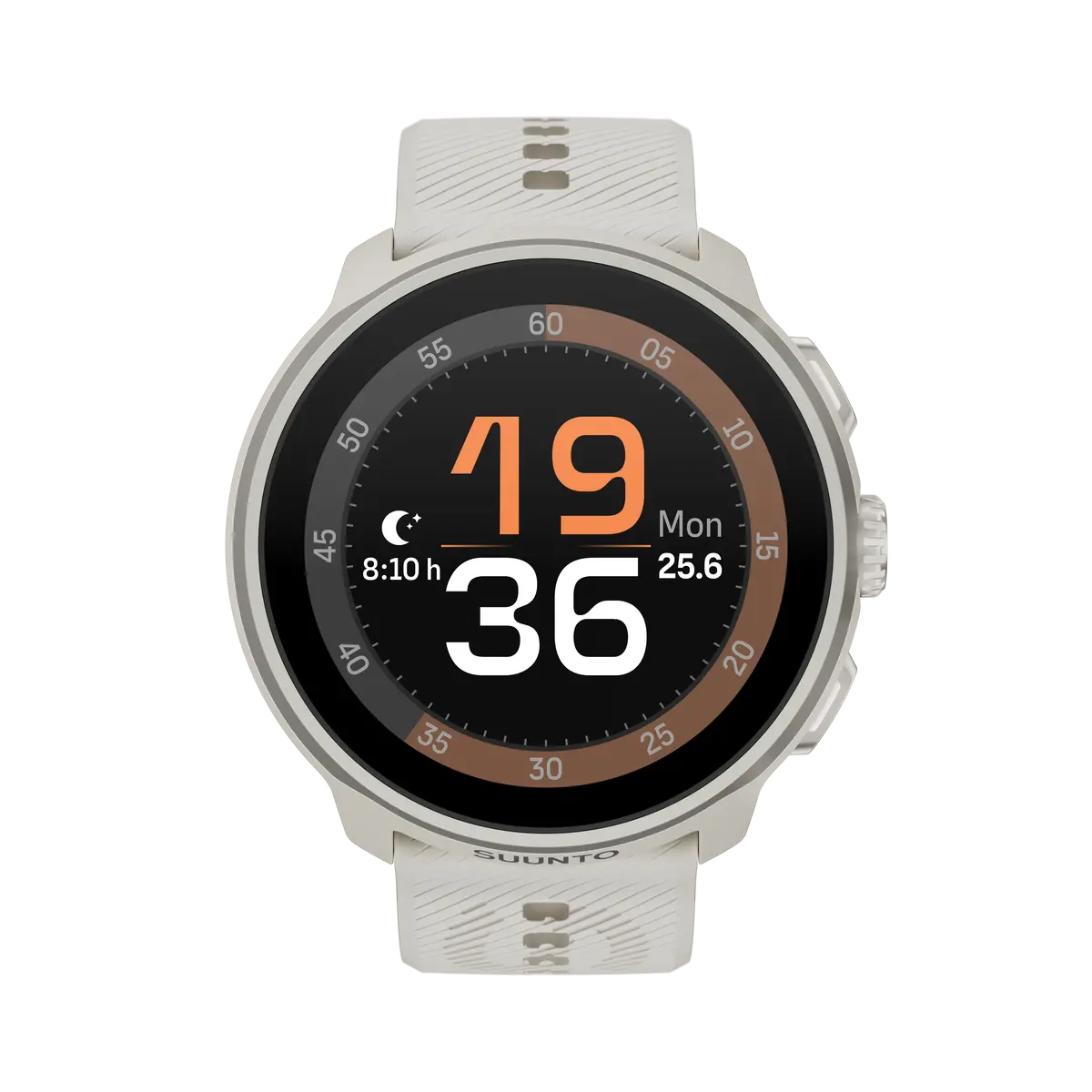Suunto Run Frost Gray With Silicone Strap 1