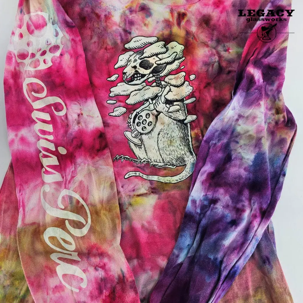 Swiss Perc Tie Dye Long Sleeve Shirt 1