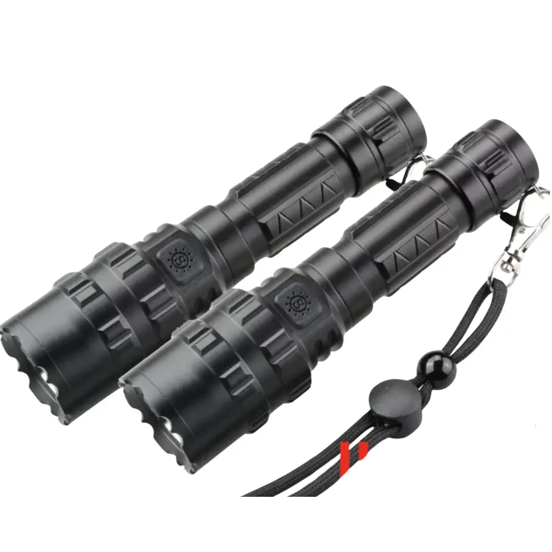 Commander Tactical Rechargeable Flashlights 2 Pack 1