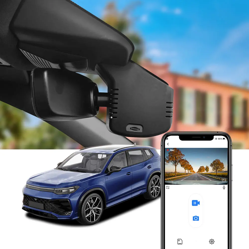 Fitcamx Dash Cam For Volkswagen Tayron 2024-2026 1
