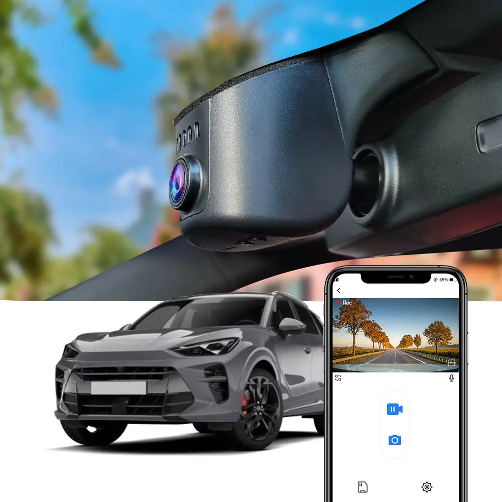 Fitcamx Dash Cam For Cupra Terramar 2024-2026 1