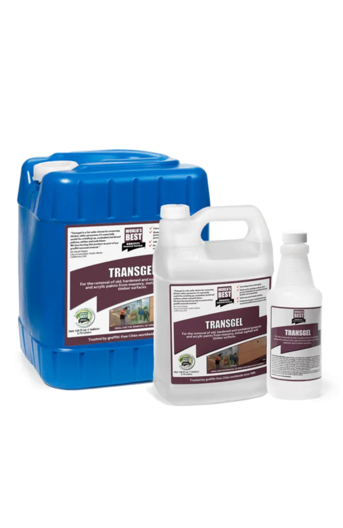 World's Best Graffiti Transgel Paint & Graffiti Remover (You Choose) 1