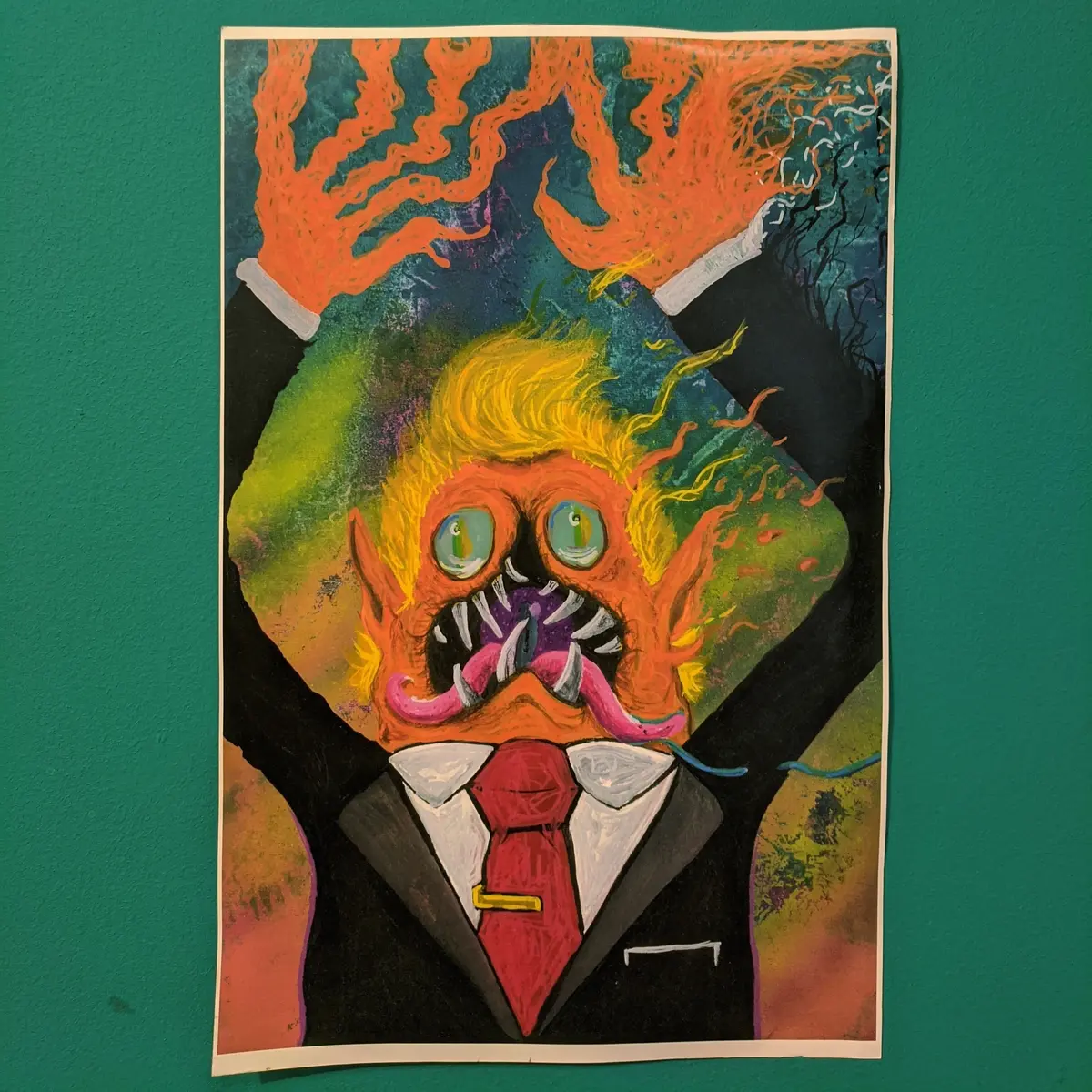 Drt Arts Nightosphere Trump  Print 1
