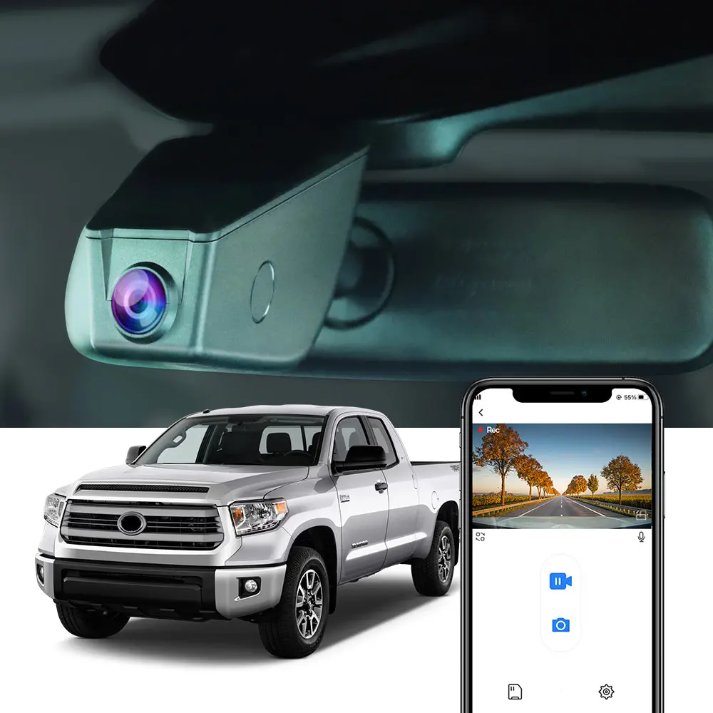 Fitcamx Dash Cam For Toyota Tundra 2014-2017 1