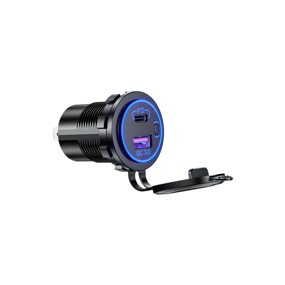 Usb Panel Mount (12V/24Vdc Input, Usb Output) 1