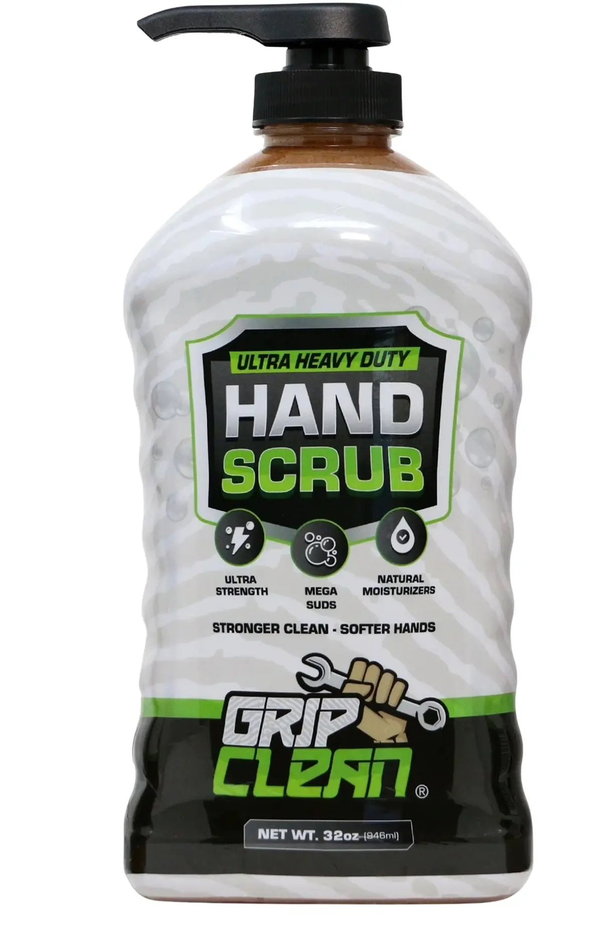 Grip Clean Walnut Ultra Heavy Duty Hand Scrub (You Choose) 2