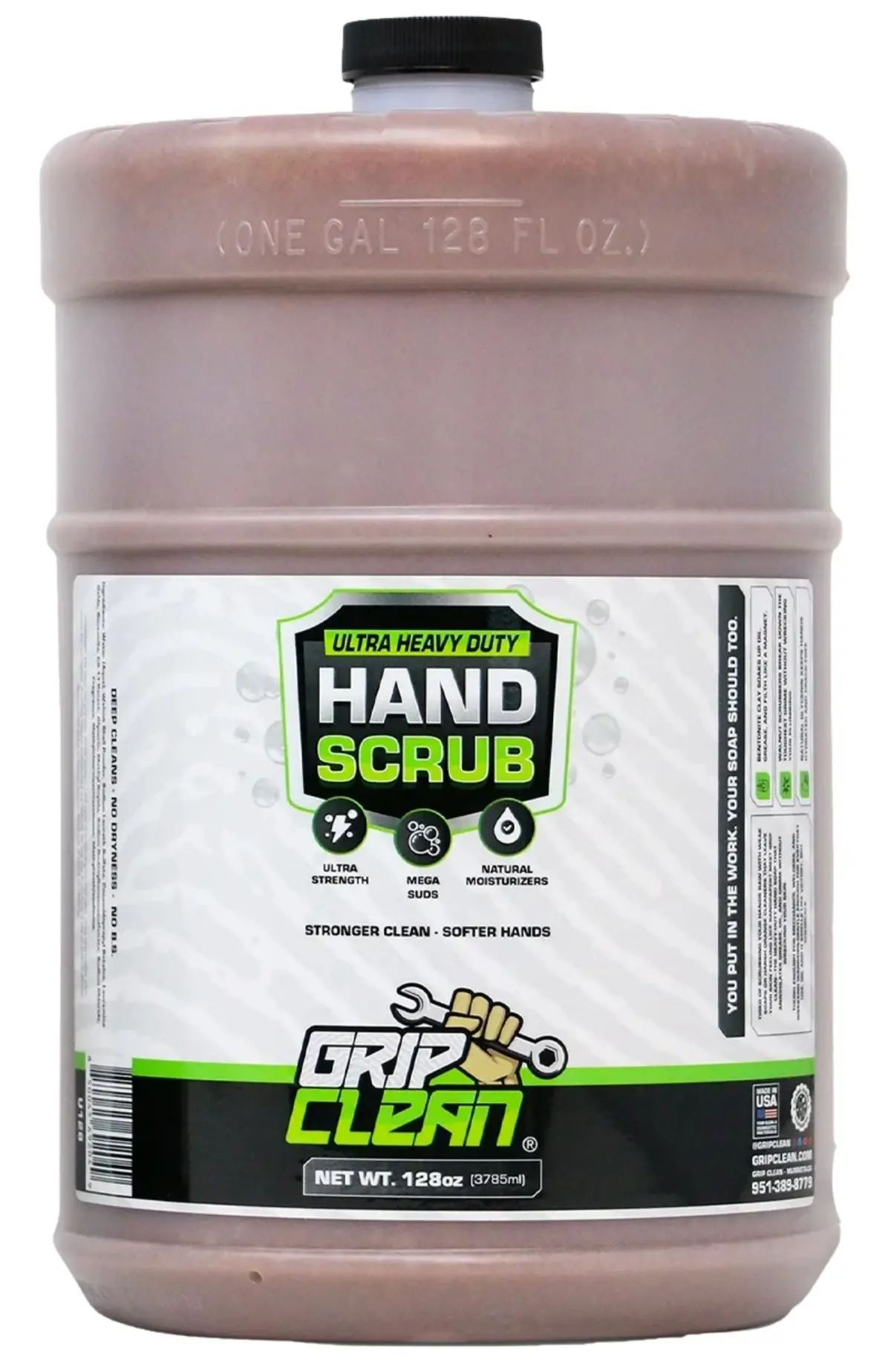 Grip Clean Walnut Ultra Heavy Duty Hand Scrub (You Choose) 3