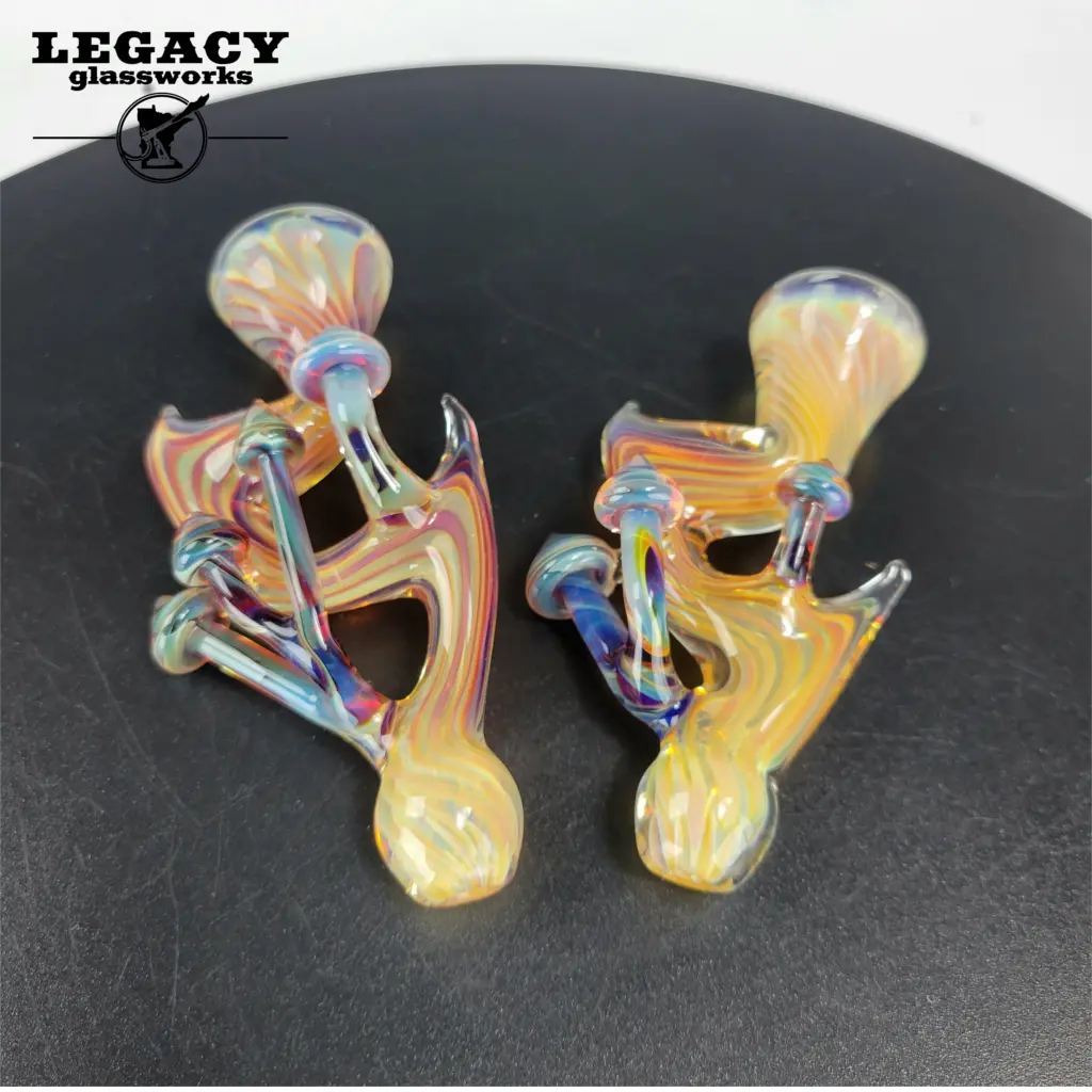 El Roy Amber Purple Mushie Chillums 1