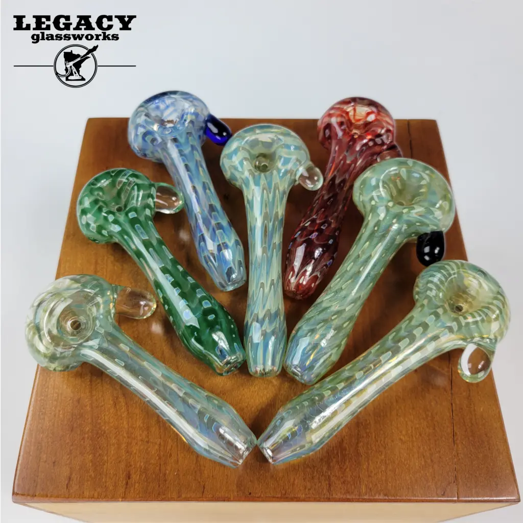 Zek Glass Wrap And Rake Spoons 1
