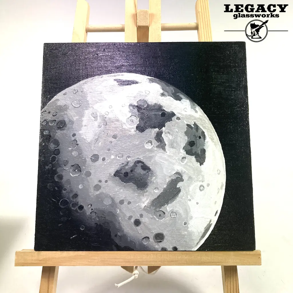 Sagan Original Lunar Painting 1