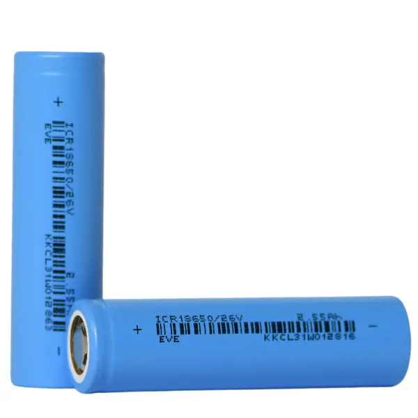 Universal 18650 Battery Eve Battery 2500Mah Flat Top 1