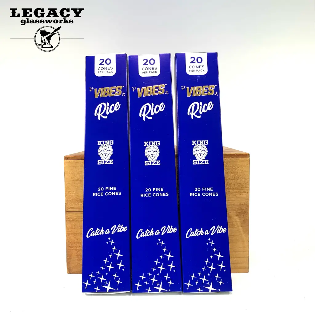 Vibes King Size Rice Cones- 20 Pk 1
