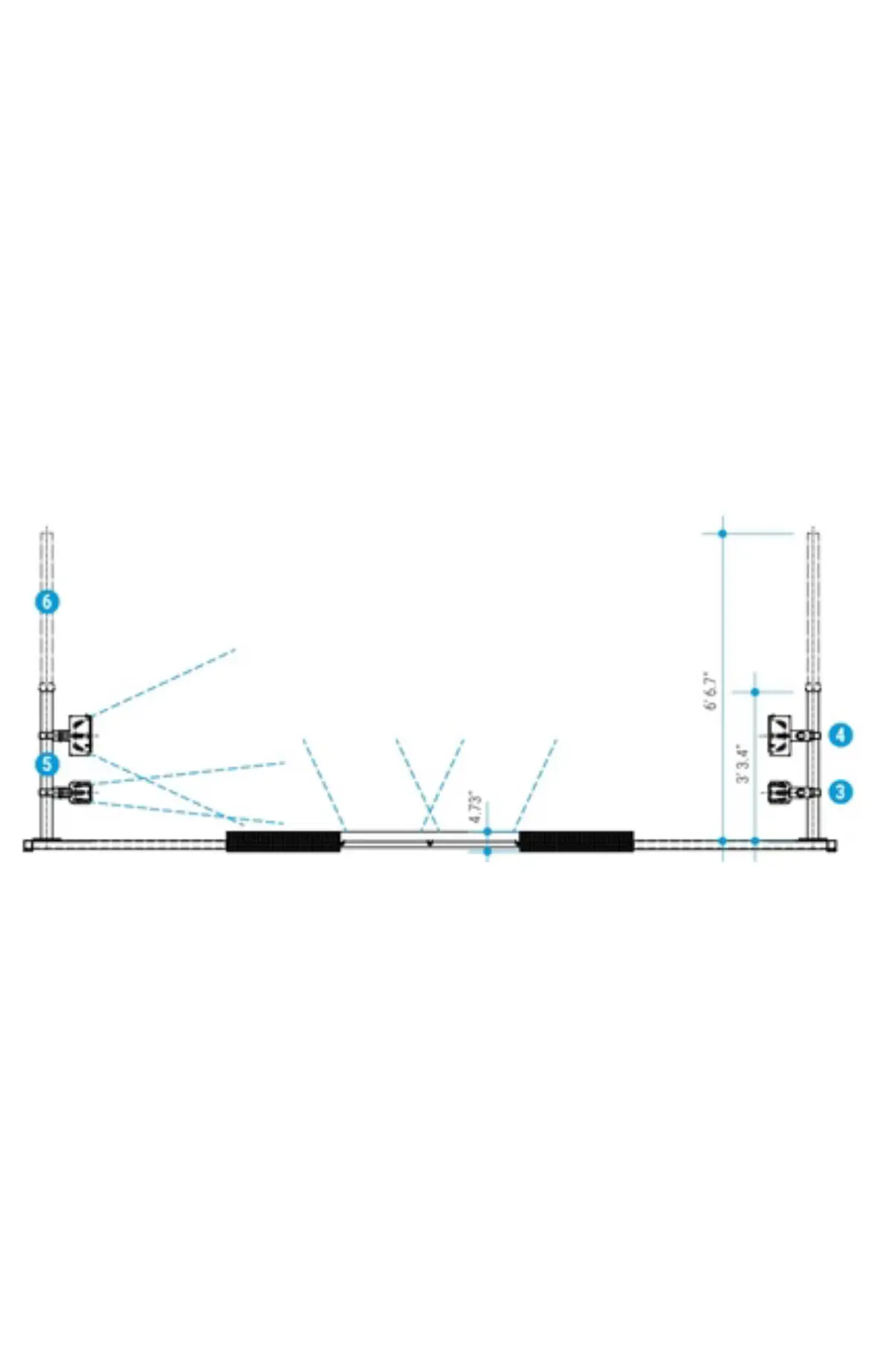 Mosmatic Undercarriage Cleaner With Ramp - Low Volume Wbp140 - 84.589 1