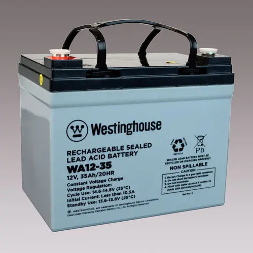 12V 35Ah F7 Terminal Sealed Lead Acid Rechargeable Battery 1