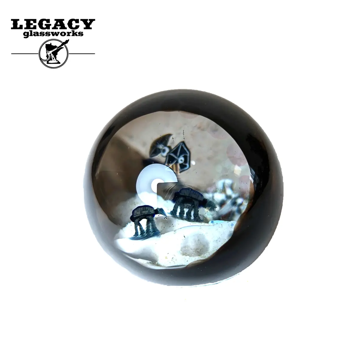 Jes Durfee Snowy Star Battle Marble 1