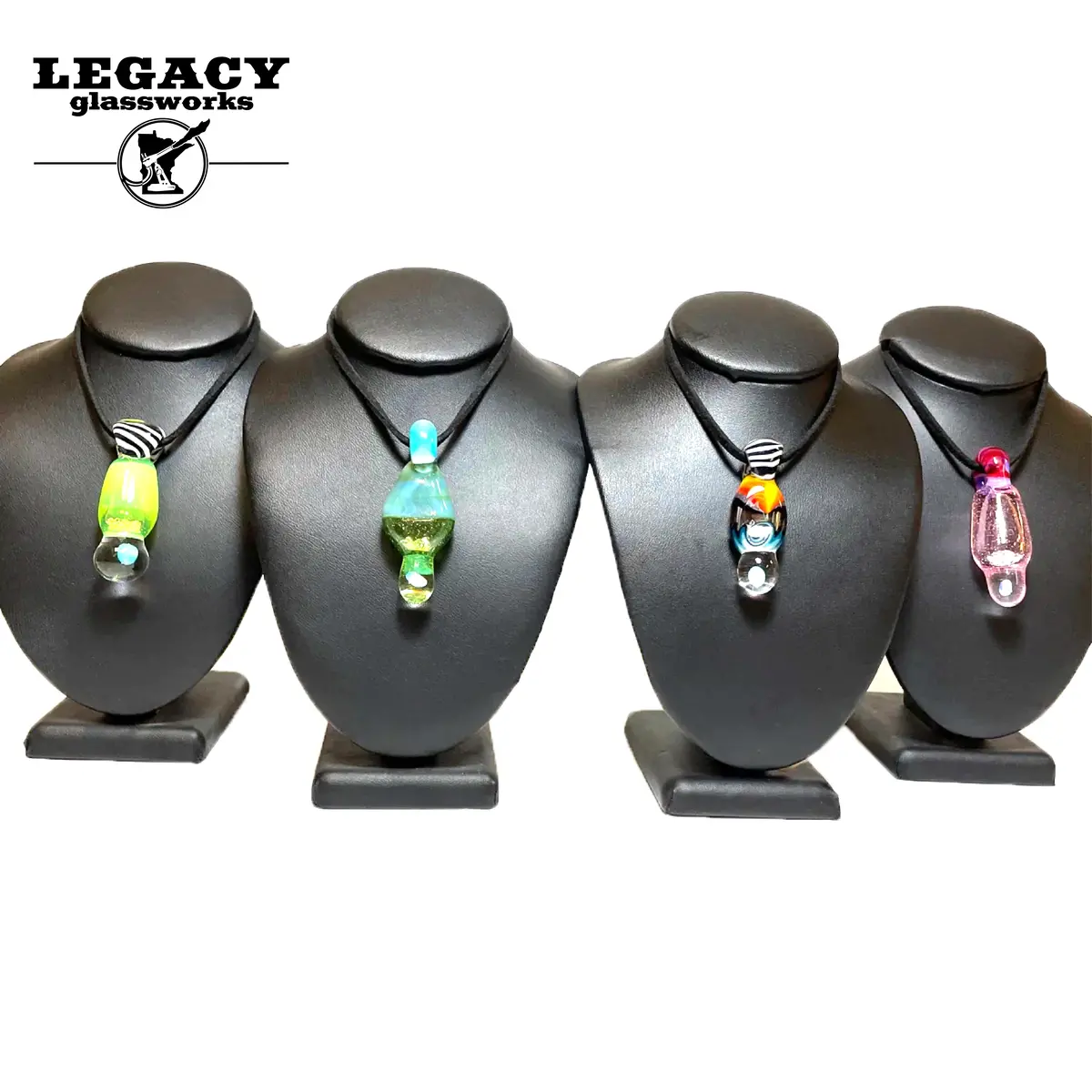 Annaka's Glass Encased Opal Pendants 1
