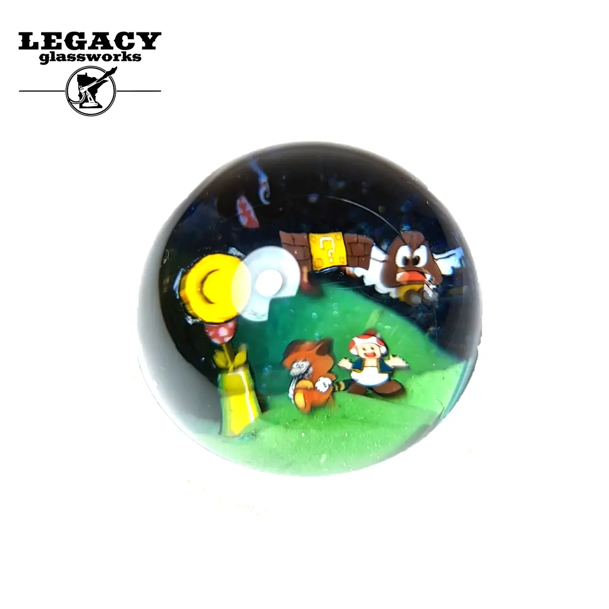 Jes Durfee Medium Italian Plumber Scene Marble 1