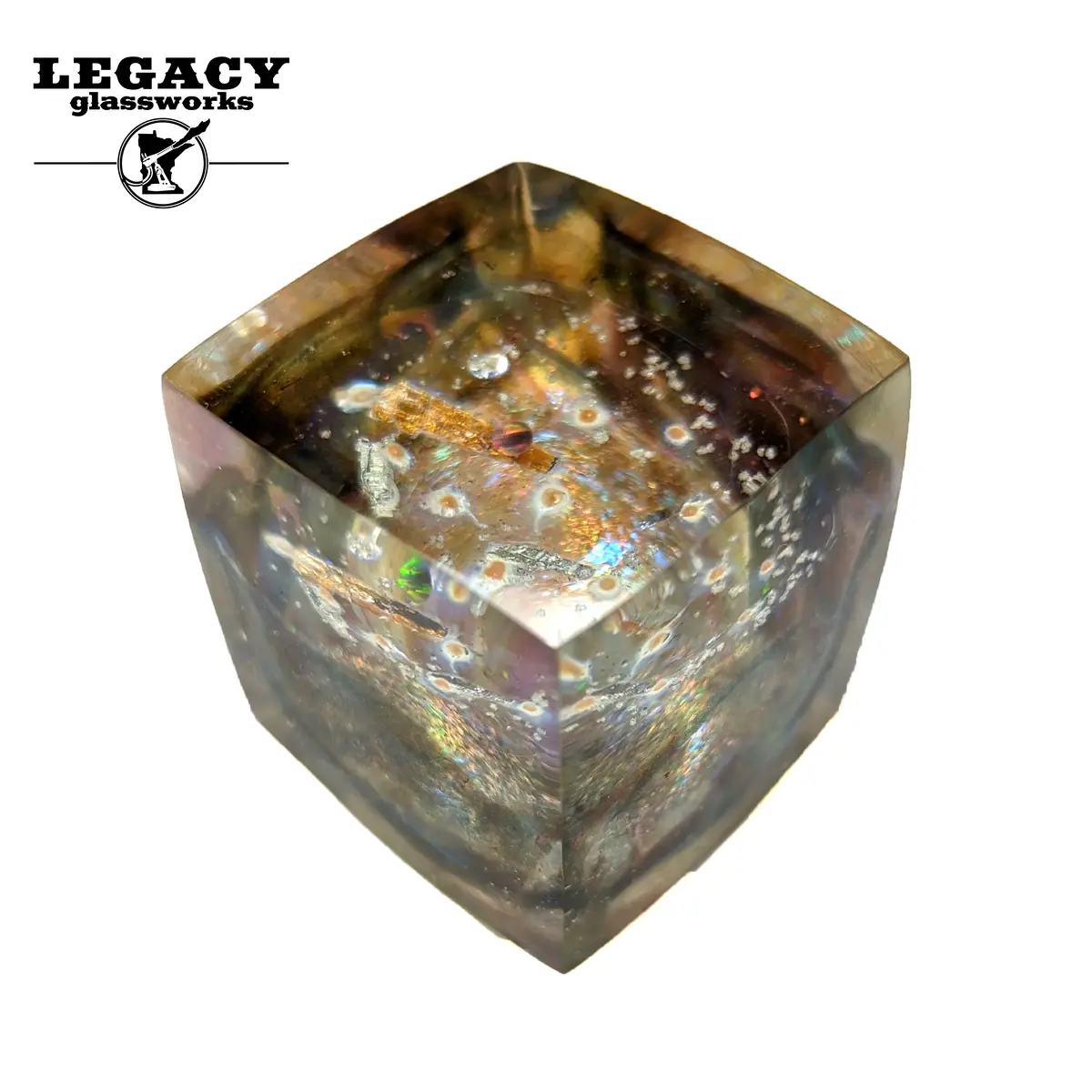 Jes Durfee X Josh Arleth Faceted Space Tek Paperweight 1