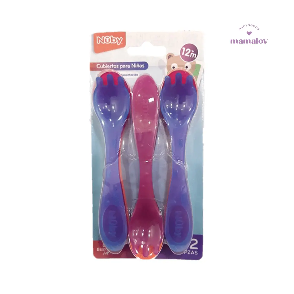 Paquete De Cubiertos Para Bebe 6 Pzs - Cd 91183 Nuby 1