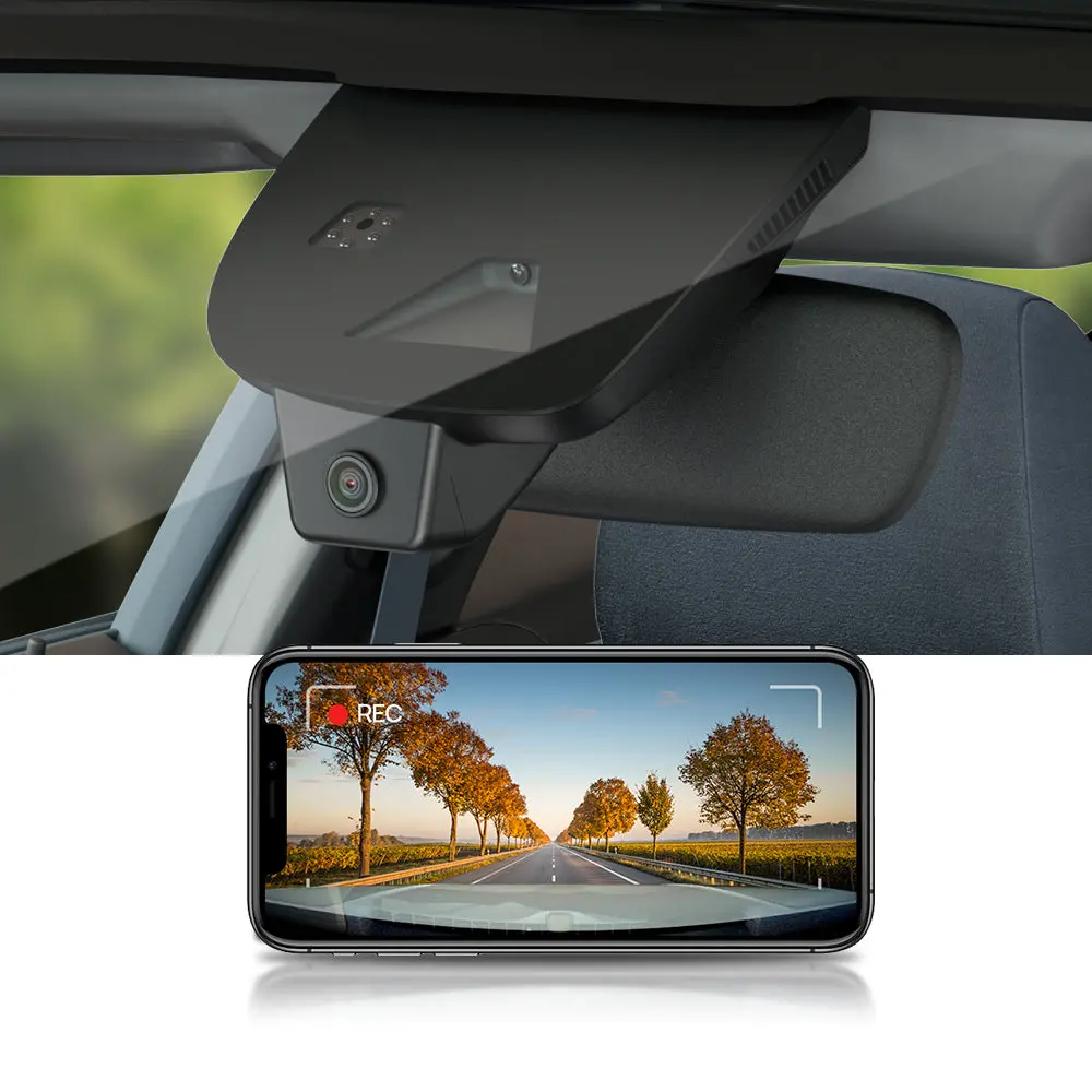 Fitcamx Dash Cam For Mercedes Benz Cla, A, Gla Class 2015-2019 (Right-Hand Drive) 1