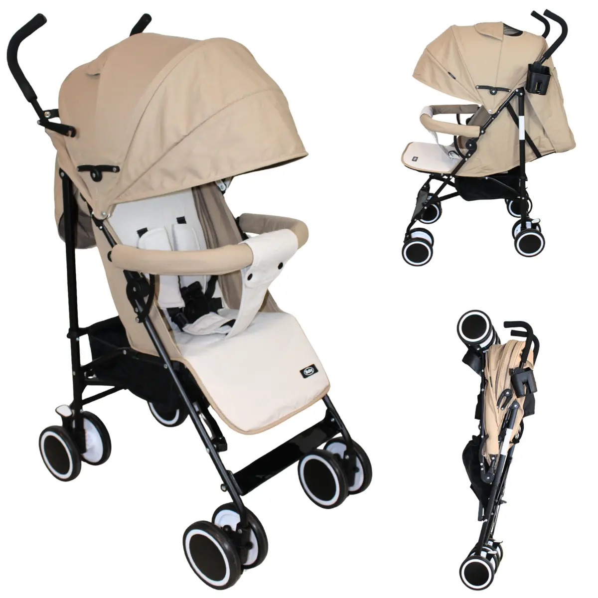 Carriola Bastón Ultraligera Plegable Viajera Ibaby Ischia 1