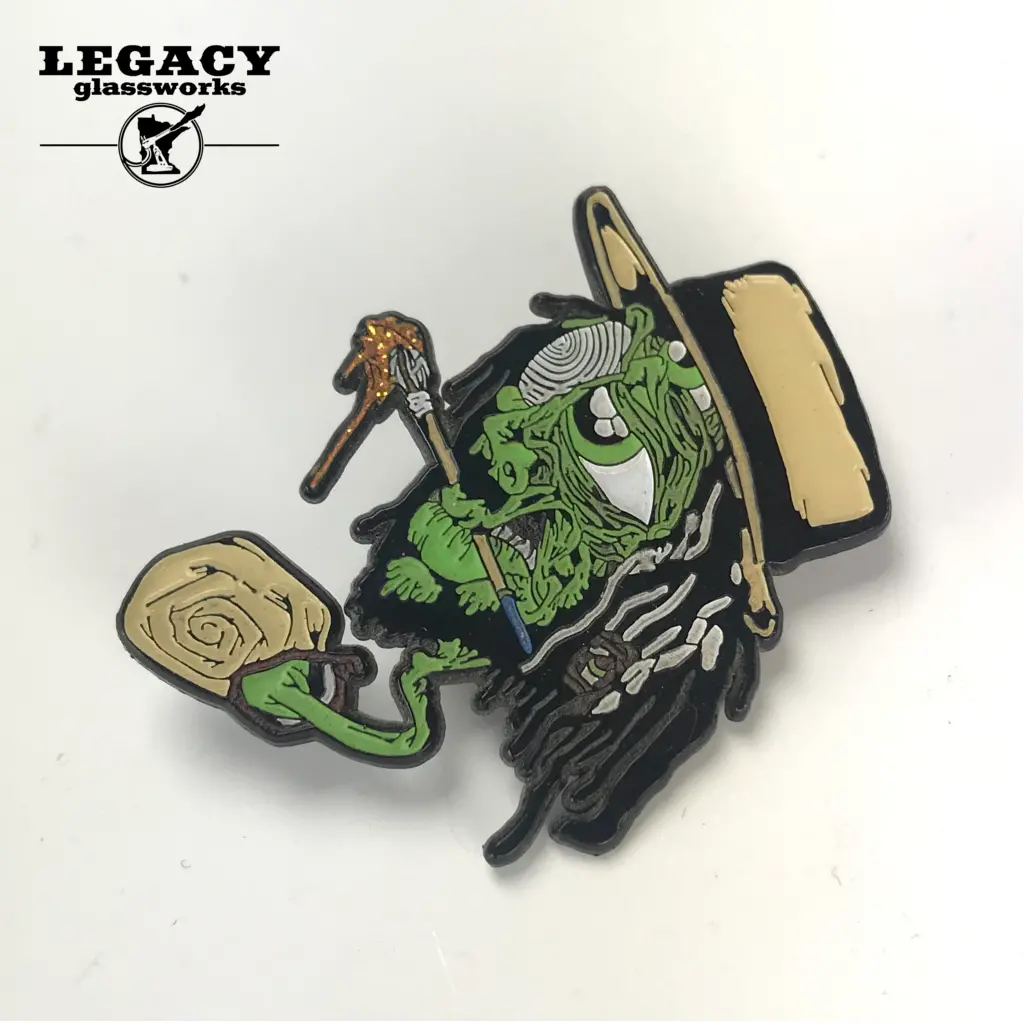 Aaron Brooks Enamel Pin 1