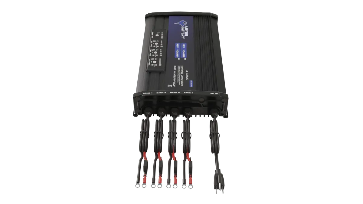 Abyss® 4 Bank 12V/36V On-Board Marine Battery Charger 1