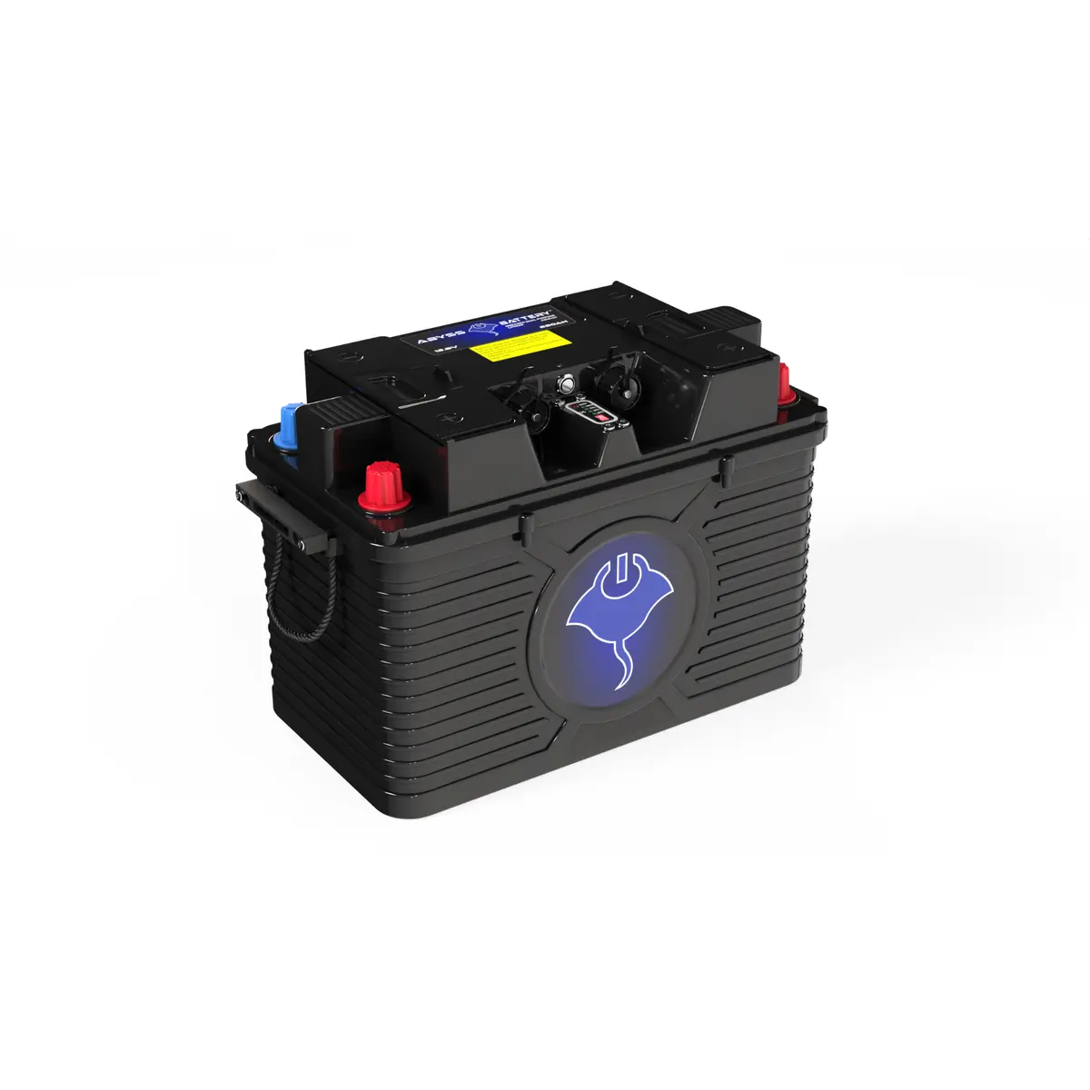 Abyss® 12V 220Ah Nmea 2000 Dual Purpose Marine Lithium Battery 1