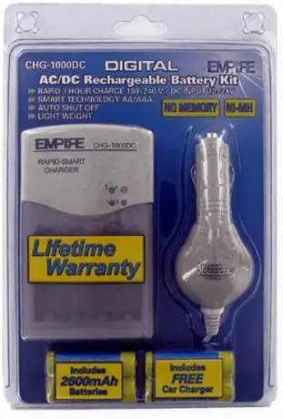 Ac/Dc Nimh Chgr W/4-2600Mah Aa 1