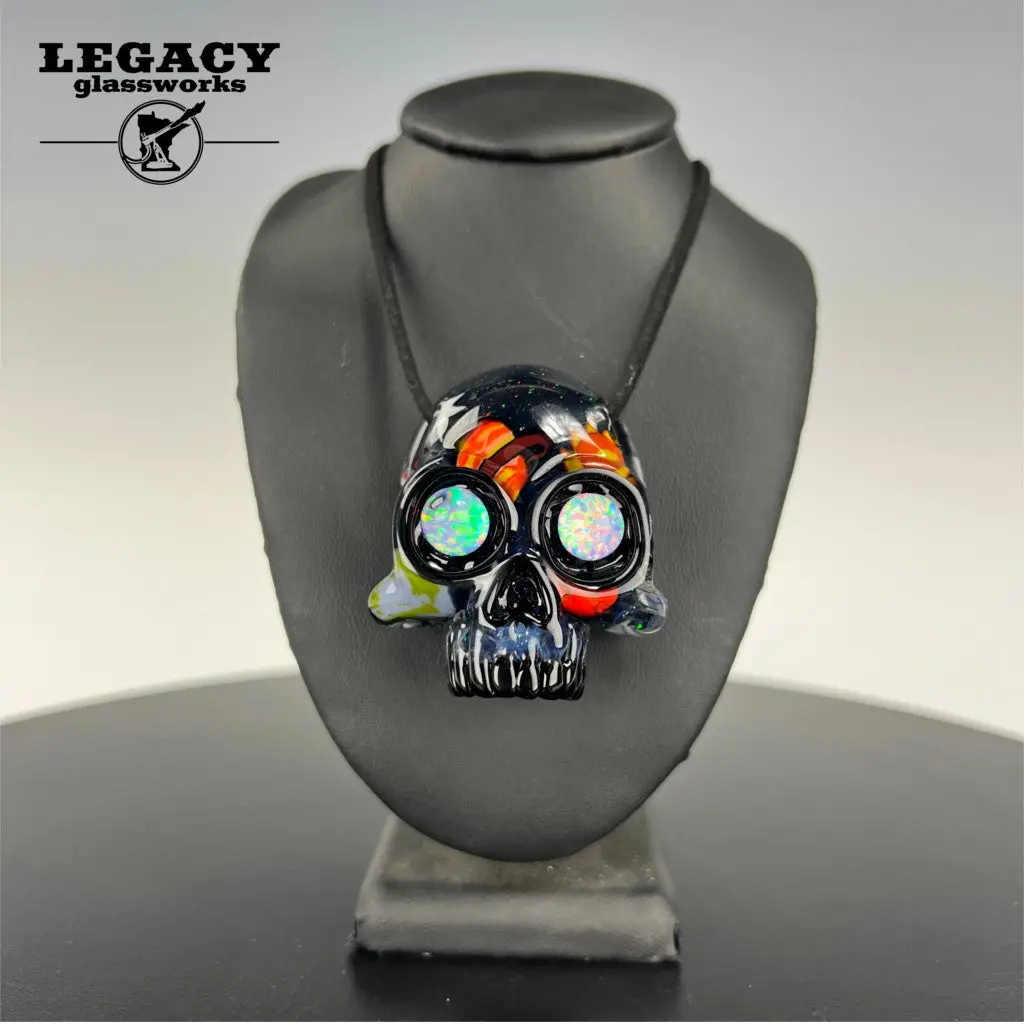 Slick Rick X Akm Space Skull Pendant 1