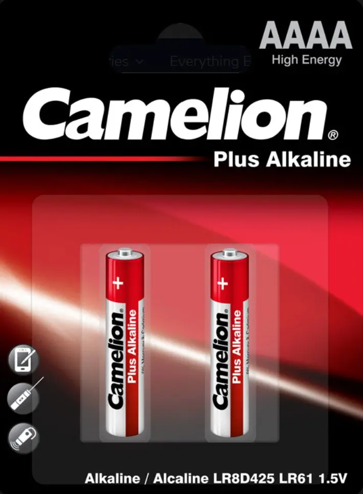 Alkaline Aaaa Battery 2Pk Blister 1