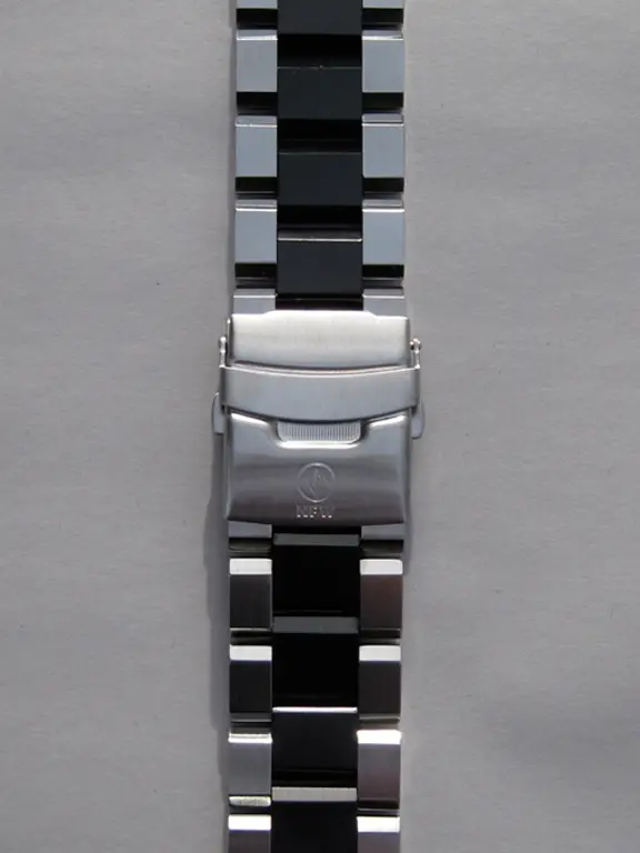 Autopilot Steel Bracelet, In Steel And Black 1