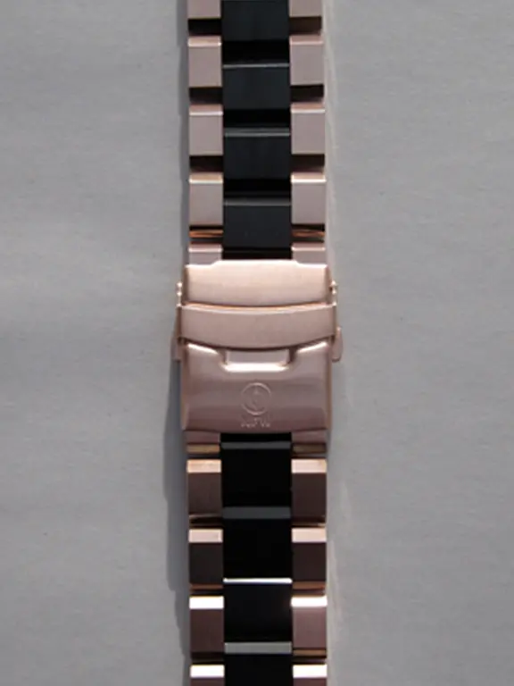 Autopilot Steel Bracelet, In Rosegold And Black 1
