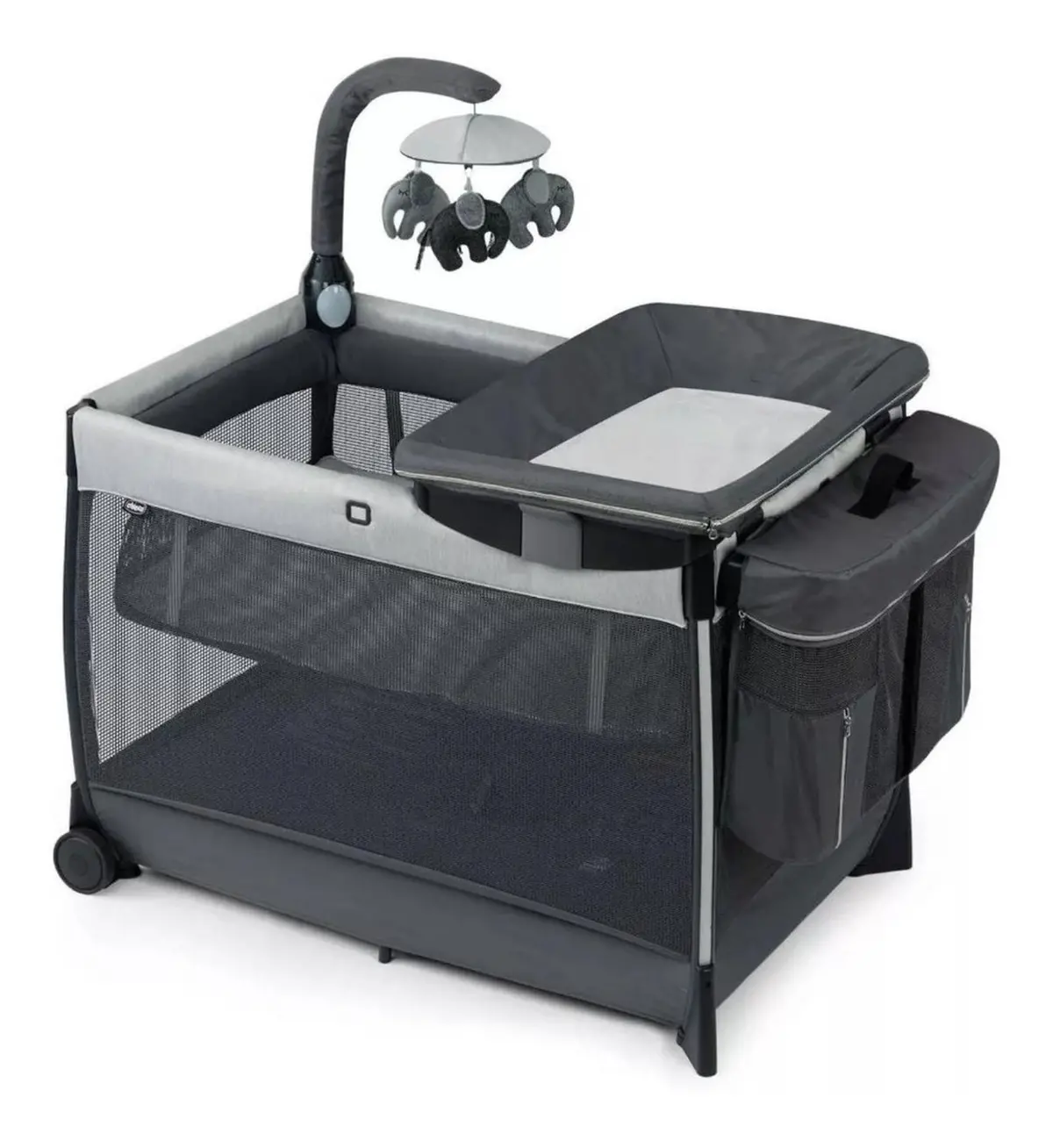 Corral Lullaby Zip Playard - Driftwood Chicco 1