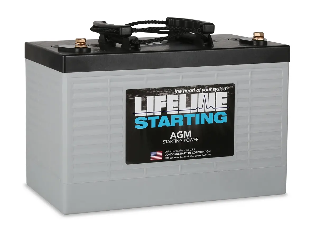 Lifeline Gpl-3100T Agm Sealed Starting Battery 12V 1120Cca 1