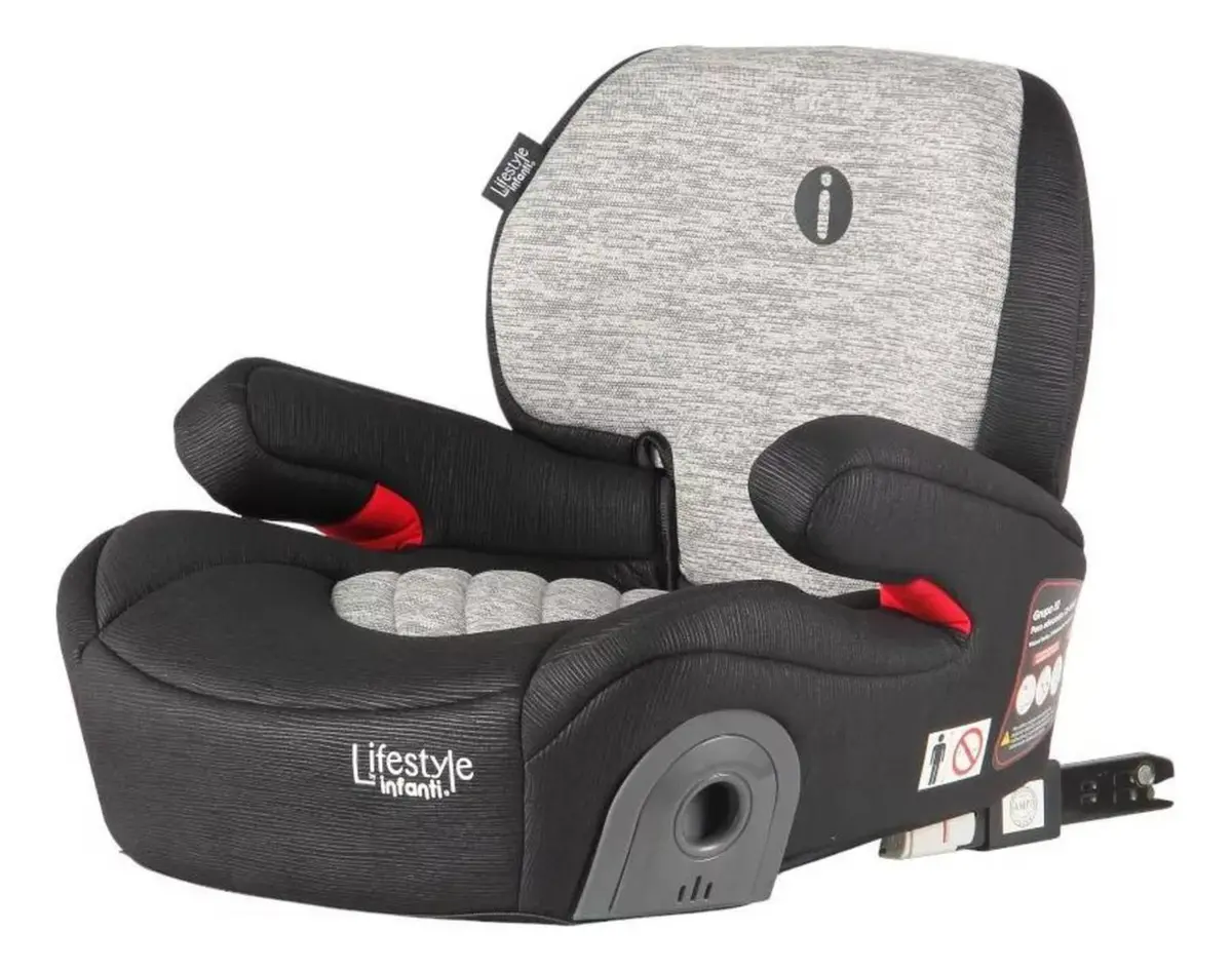 Autoasiento Booster Graham Gris - Lifestyle By Infanti 1