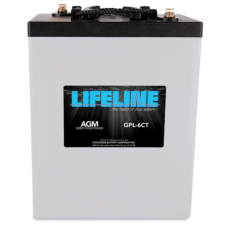 Lifeline 6V 300Ah Gpl-6Ct Battery 1