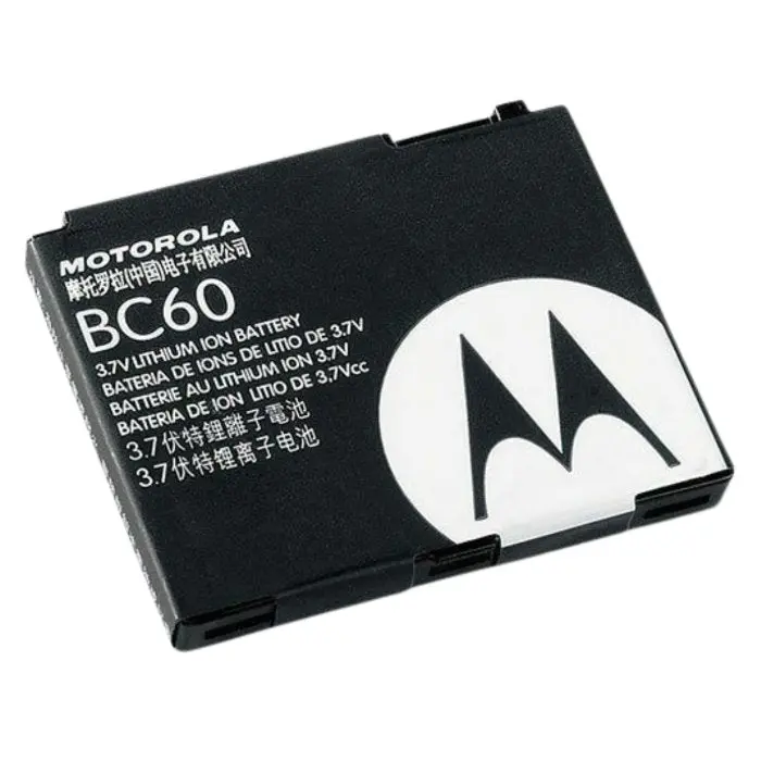 Battery Bc60 For Motorola C257 C261 Vu204 Z6c I290 I296 I425 L2 L6 L7 L7c 850Mah 1