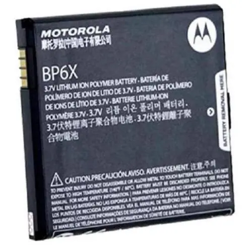 Battery Bp6x For Motorola A855 Mb200 Xtmb501 I1 A955 A853 Xt701 Xt720 Original 1
