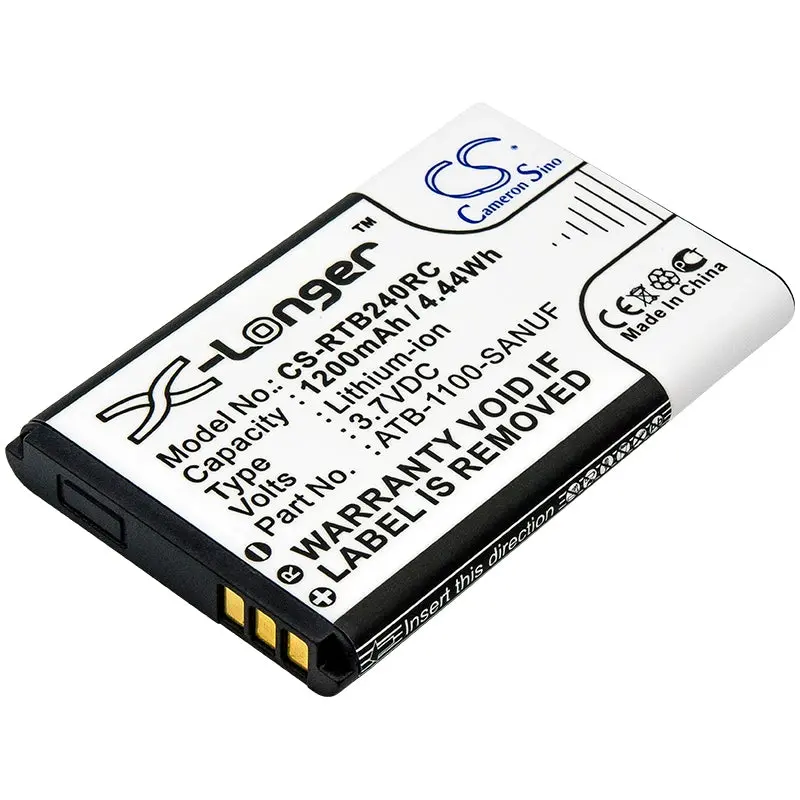 Battery  Cs-Rtb240rc-3 For Rti 41-500012-13, Atb-1100-Sanuf 1