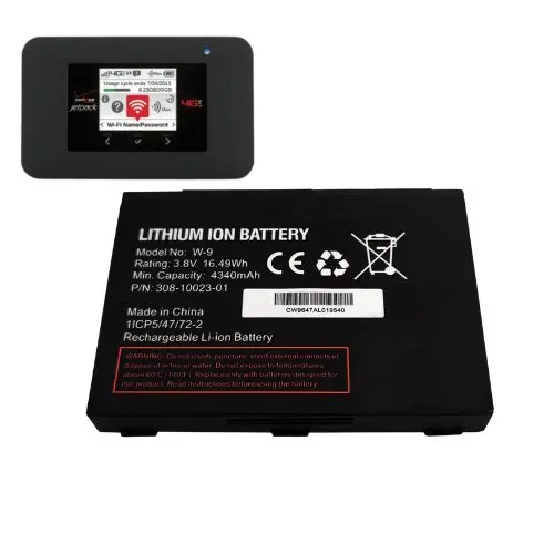 Battery For Netgear Verizon Jetpack Ac791l Ac815 W-9 Hotspot 1